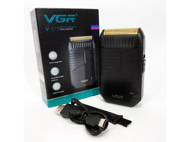 Електробритва VGR V-375 шейвер, Професійний шейвер-електробритва, Електробритва-шейвер чоловічий - Фото 15