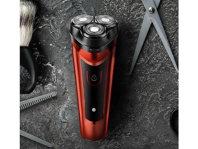 Электробритва Aurora 087AU 3 Вт красная - Фото 5