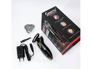 Електробритва для бритья Gemei, Електробритва для бороды, Профессиональная электробритва с насадками