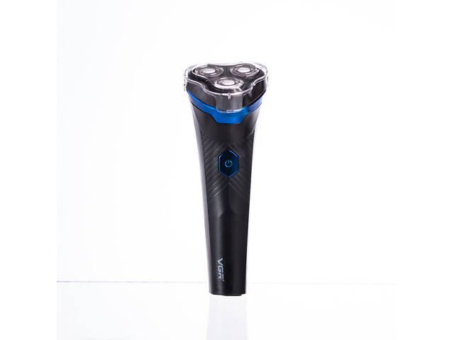 Електробритва для чоловіків роторна для вологого та сухого гоління з дисплеєм VGR V-314 - Фото 3