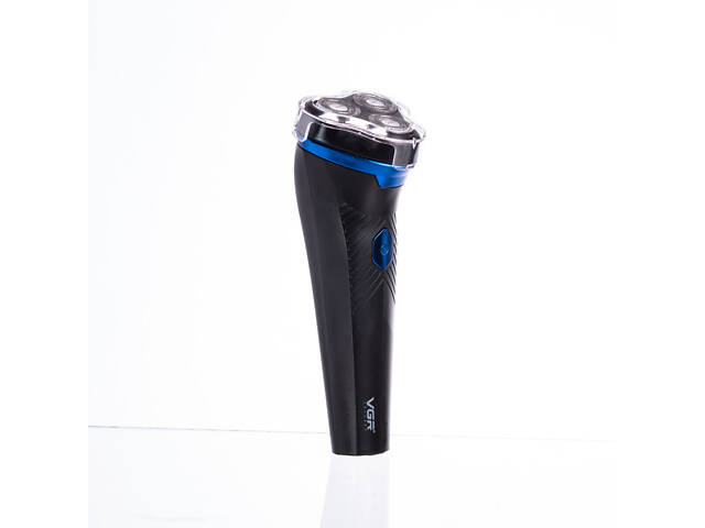 Електробритва для чоловіків роторна для вологого та сухого гоління з дисплеєм VGR V-314 - Фото 4