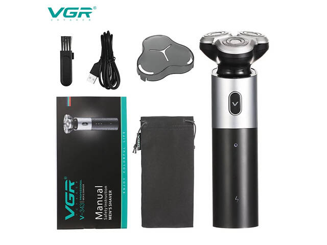 Электробритва для стрижки усов и бороды VGR V-343 - Фото 8