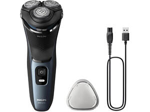 Электробритва Philips Shaver Series 3000 S3144-00 Синяя