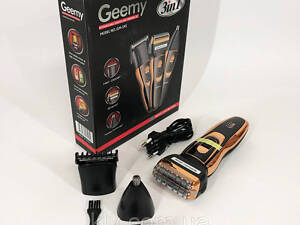 Электробритва сеточная и триммер для бороды GEMEI/Geemy с аккумулятором.