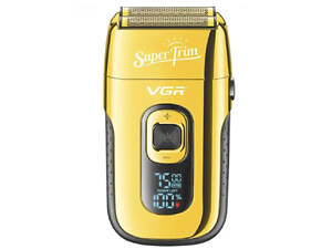 Електробритва шейвер чоловіча з LED-дисплеєм VGR V-332