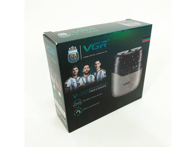 Електробритва VGR V-345. Колір: бежевий - Фото 12