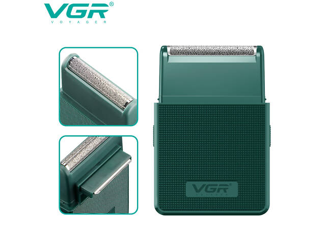 Электробритва VGR V-376 Green - Фото 3