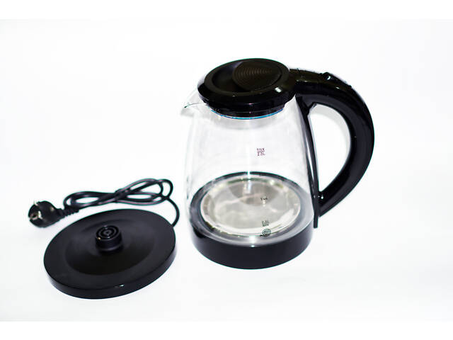 Электрочайник MasterBerg Nac-007 стекло 2L 1800W LED подсветка - Фото NaN