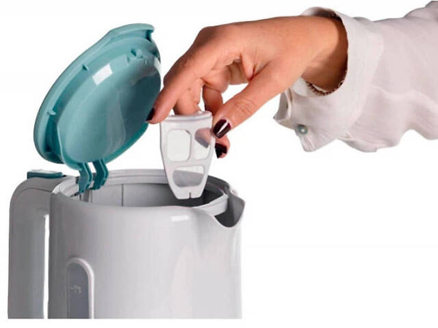 Електрочайник Ariete ART-2846 WHBL 1.7 л білий - Фото 3