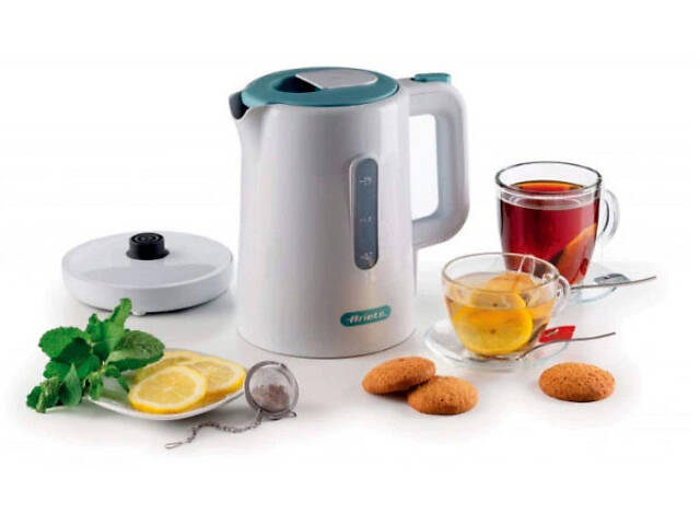 Електрочайник Ariete ART-2846 WHBL 1.7 л білий - Фото 4