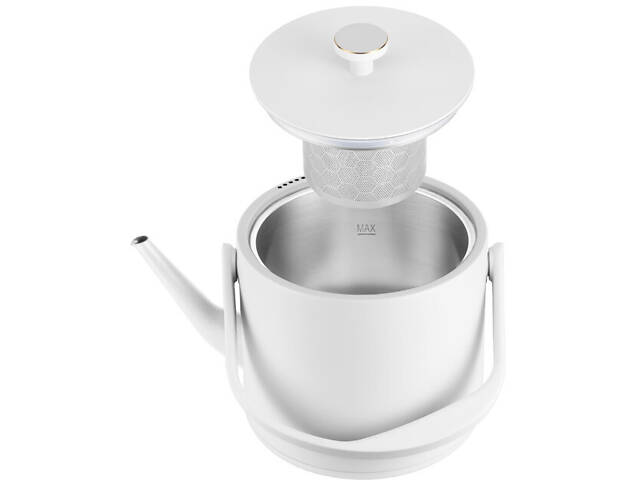 Електрочайник Catler BM500CHARLOTTA 0.6 л білий - Фото 4