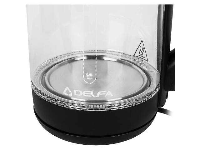 Електрочайник Delfa DK-2650-X 1.8 л - Фото 5