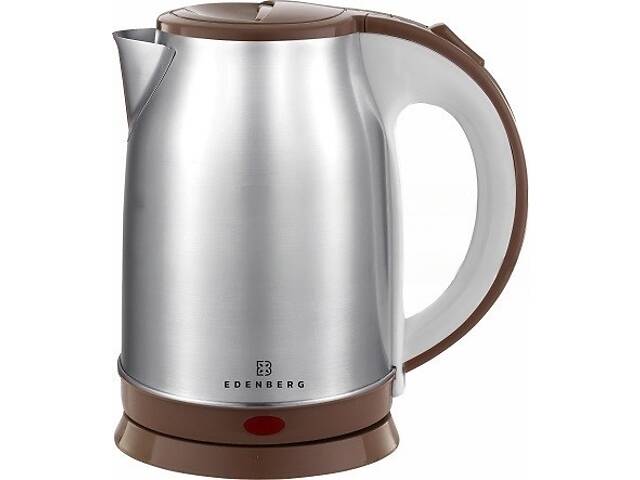 Електрочайник Edenberg EB-83533-Brown 1.8 л коричневий - Фото 1