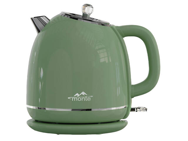 Електрочайник Monte MT-1835 1.7 л зелений - Фото 1
