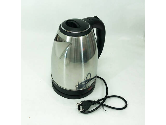 Електрочайник Rainberg RB-804 дисковий 2л, чайник електро, стильний електричний чайник, електронний - Фото 3