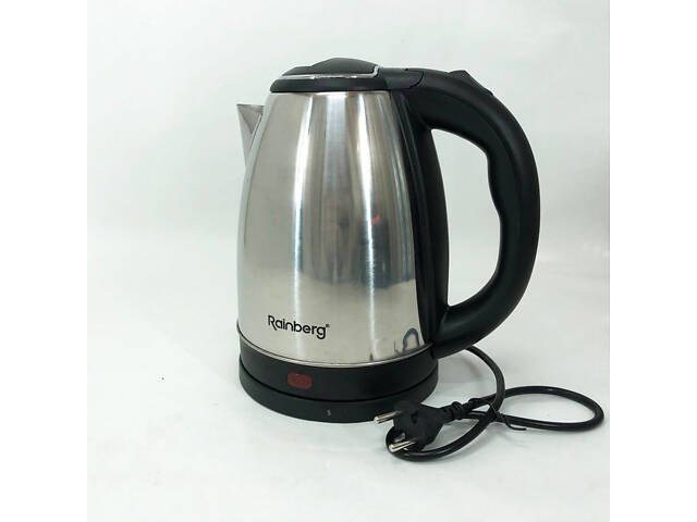 Електрочайник Rainberg RB-804 дисковий 2л, чайник електро, стильний електричний чайник, електронний - Фото 8