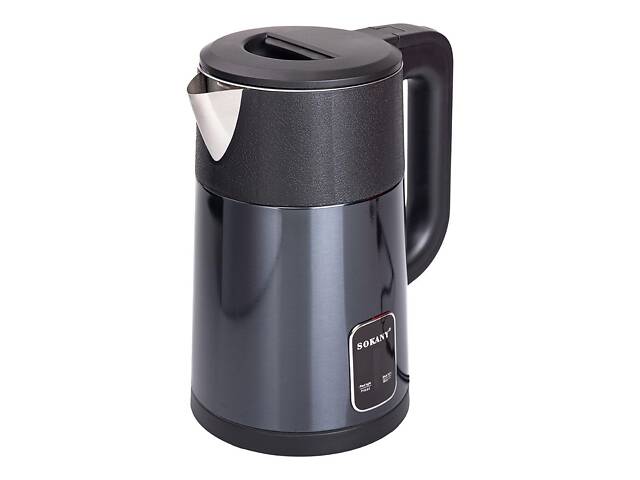 Електрочайник з автоматичним вимкненням 2,5 л Sokany побутовий 1500 Вт SK-09017G - Фото 3