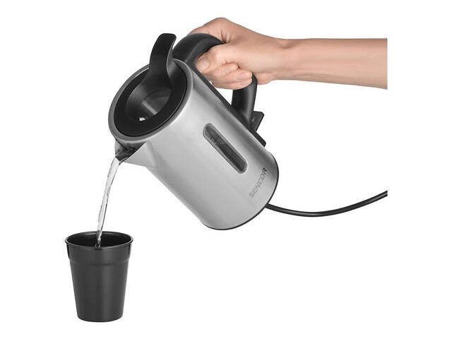 Електрочайник Sencor SWK 170SS 0.5 л сріблястий - Фото 6