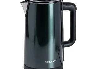Електрочайник Sokany 3 літри Зелений SK-09018GR