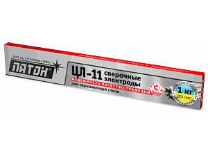 Электрод ЦЛ-11(д/нерж),3.0мм 1кг Патон. Электрод ЦЛ-11 (Патон) [INRUL00ELPN1103010]