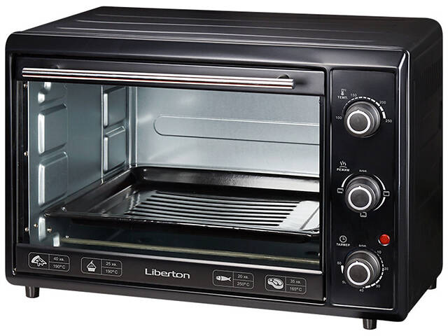 Електродуховка LIBERTON LEO-400-BlaСk - Фото 1