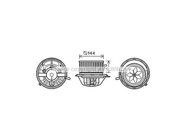 Электродвигатель на A-Class, B-Class - Фото 1 Электродвигатель на A-Class, B-Class - Фото 1