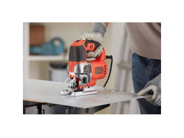 Электролобзик Black&Decker 650 Вт, 3100 ход/мин (BES610) - Фото 3