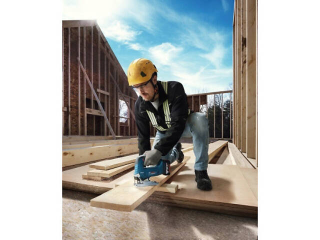 Электролобзик Bosch GST 185-LI, 18В, 4Ач, 0-3500 об/мин, ход 26мм, кейс (0.601.5B3.023) - Фото 2