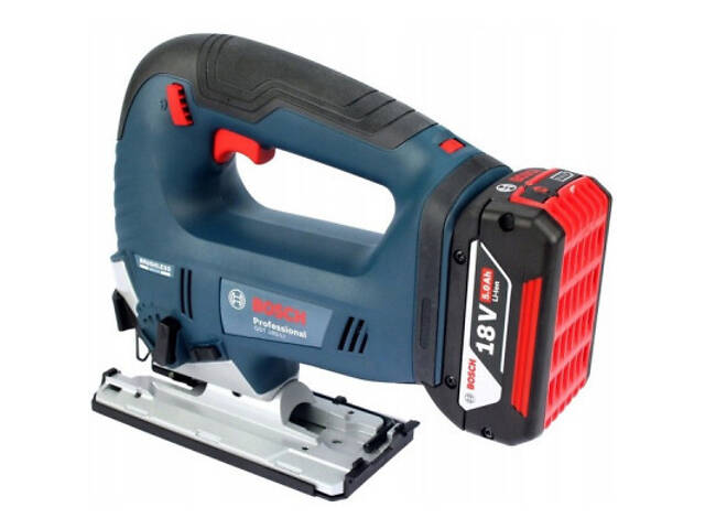 Электролобзик Bosch GST 185-LI, 18В, 4Ач, 0-3500 об/мин, ход 26мм, кейс (0.601.5B3.023) - Фото 6