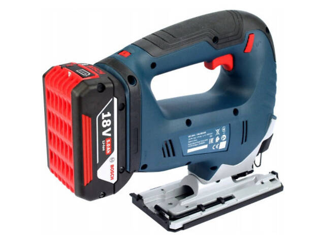 Электролобзик Bosch GST 185-LI, 18В, 4Ач, 0-3500 об/мин, ход 26мм, кейс (0.601.5B3.023) - Фото 7