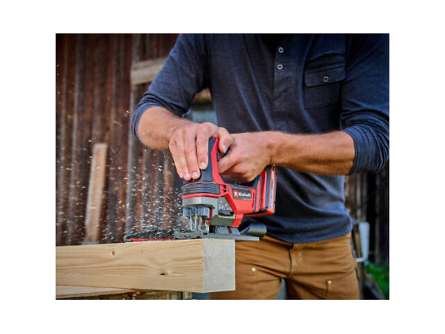 Электролобзик Einhell TE-JS 18/100 Li - Solo, PXC, 18V, 3000 об/мин, ход 26 мм (без АКБ и ЗУ) (4321270) - Фото 7