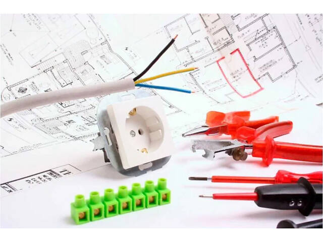 Електромонтажні роботи, послуги електрика Хмільник - Фото 1