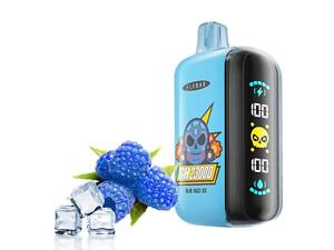 Електрона сигарета ELF BAR 5% на 23000 затягувань (Синя Малина)