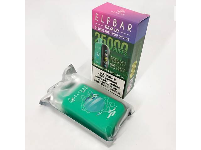 Електрона сигарета ELF BAR Raya на 25000 затягувань, (Персик) - Фото 3