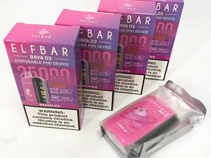 Электронная сигарета ELF BAR Raya на 25000 затяжек, (Персик)