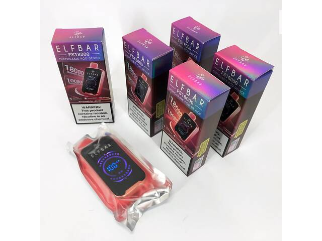 Електрона сигарета цигарка ELF BAR на 18000 затягувань - Фото 5