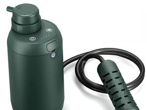 Електронний автоматичний портативний фільтр для води туристичний похідний BKLES BK-2000, зелений