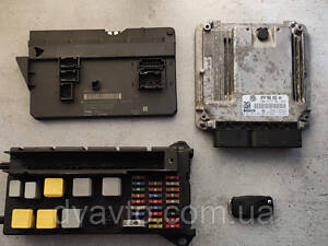 Электронный блок управления (комплект) Volkswagen Crafter 074906032AH 007/Q-004; EDC16CP