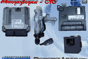 Электронный блок управления комплект ЭБУ МКПП 4WD двигатель D4HB 391012F400