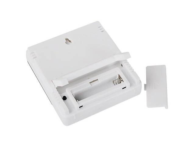 Электронный комнатный термометр гигрометр с часами KETOTEK НТС-1 - Фото 4