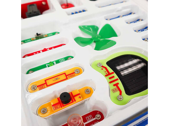 Електронний конструктор Doka Альтернативна енергія 50 схем укр - Фото 6