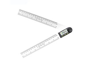 Електронний кутомір транспортир 200 мм пластик №354