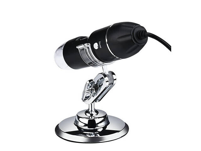 Електронний USB Мікроскоп RESTEQ із збільшенням 1600X, цифровий мікроскоп з камерою та штативом для паяння, науки та ремонту - Фото 6