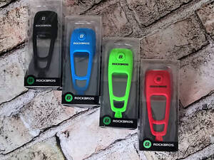 Электронный велосипедный звонок RockBros BuzZzze электронный гудок 90дБ сигнал клаксон велозвонок, Зеленый