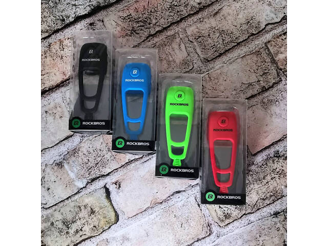 Електронний велосипедний дзвінок RockBros BuzZzze електронний гудок 90дБ сигнал клаксон велодзвінок, Зелений - Фото 2