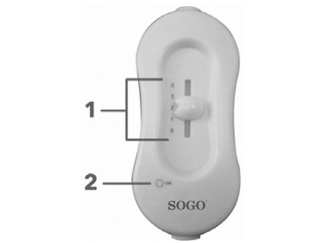 Электроодеяло SOGO SS-20221 140х160 см бежевое - Фото 2