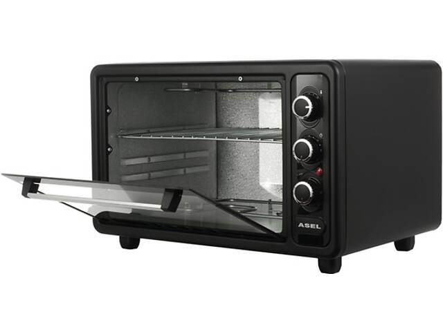 Электропечь ASEL AF40-23-Black 40 л черная - Фото 5