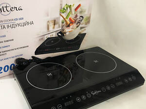 Електроплита індукційна інфрачервона Suntera ICD-1020 з дисплеєм LED (2000 Вт)