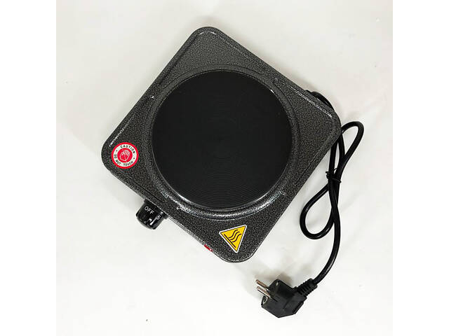 Електроплита настільна DOMOTEC MS-5821 (дискова на 1 конфорку/1Д), маленька переносна електроплита - Фото 7