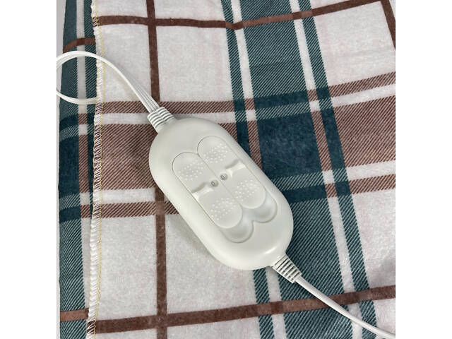 Електропростирадло з двома зонами LUX 155x170 з кольоровим малюнком Туреччина байка 54932 - Фото 1